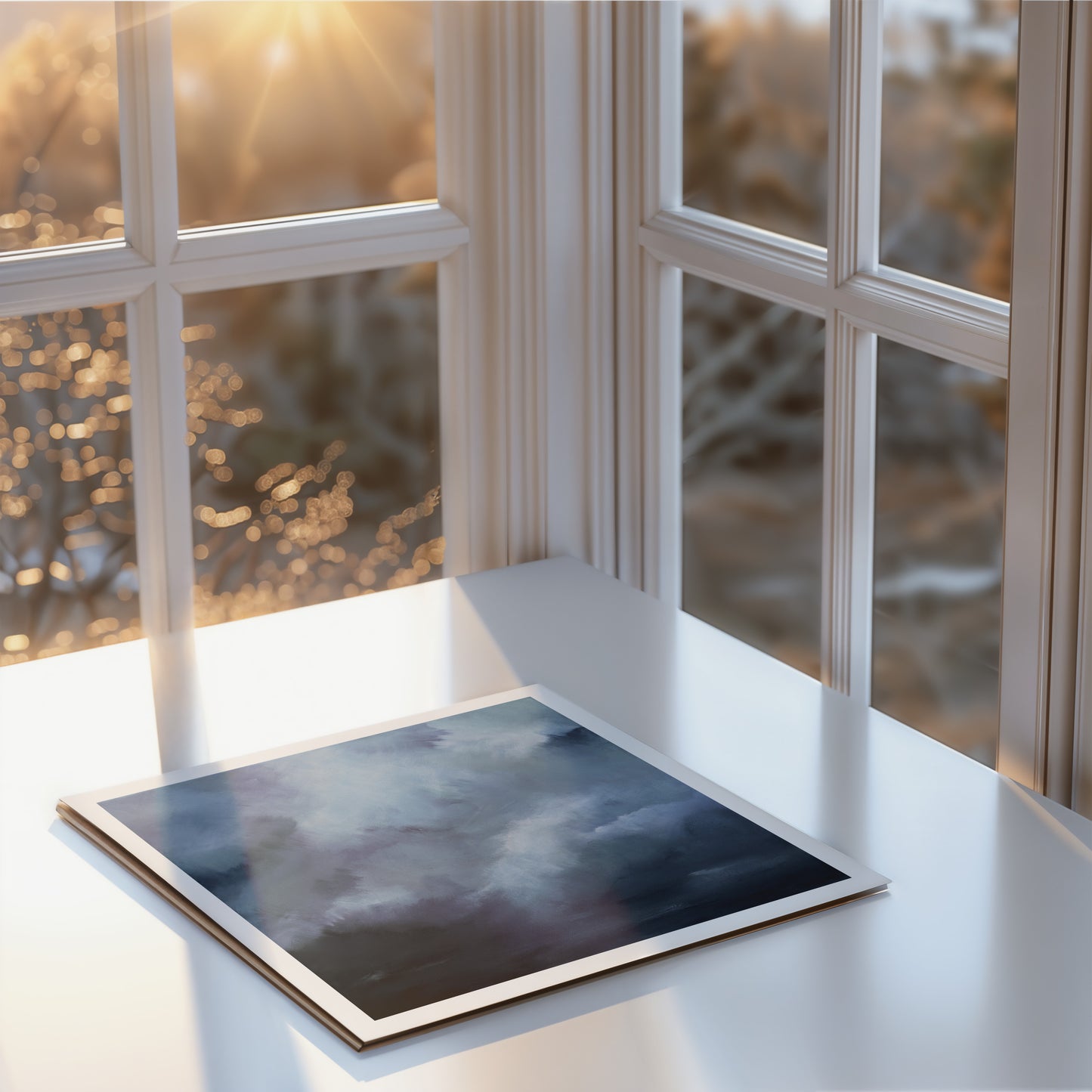 Listening to the storm print
