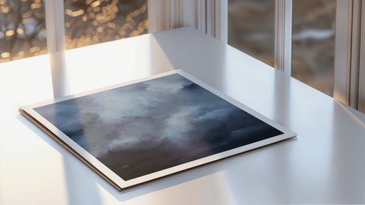 Listening to the storm print