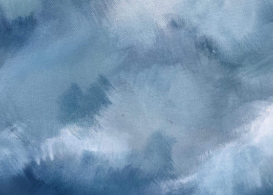 Listening to the Storm Greeting Card