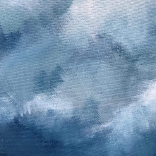 Listening to the Storm Greeting Card