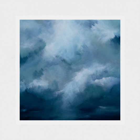 Listening to the storm print