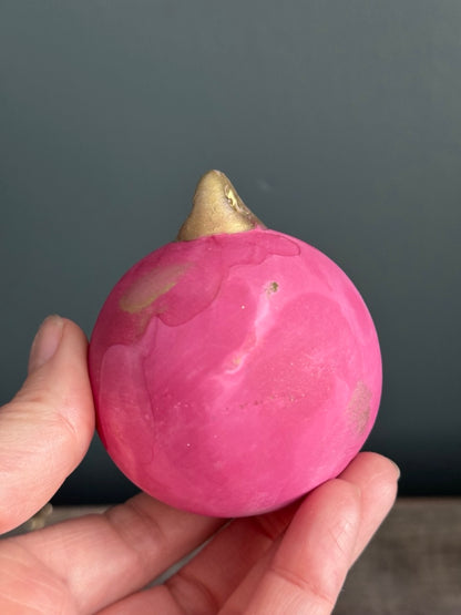 Hand painted Christmas bauble